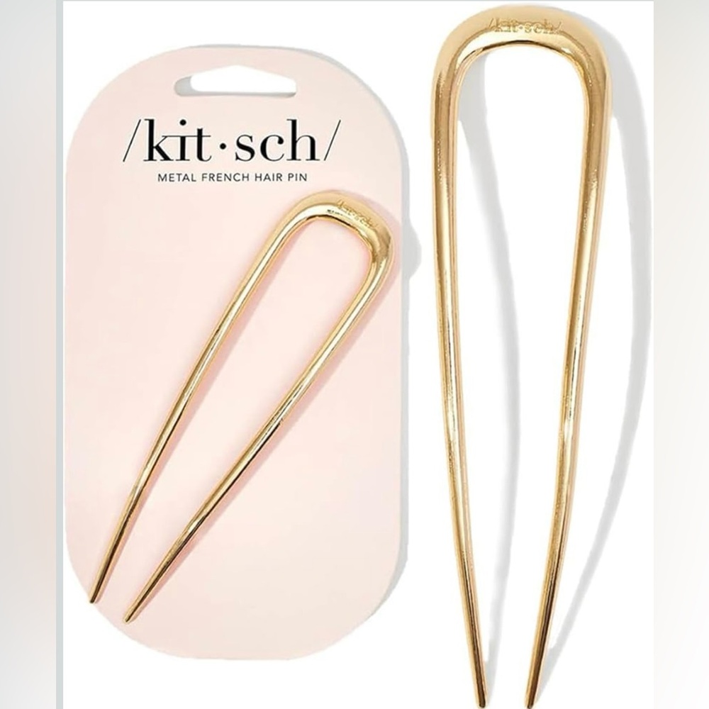 Kitsch Gold Metal Hair Accessory